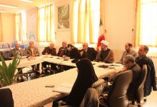 نشست هیات رئیسه دانشگاه صنعتی شاهرود با دانشکده کشاورزی